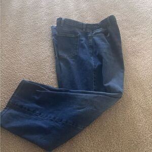 Old Navy Blue Straight Jeans Classic Style